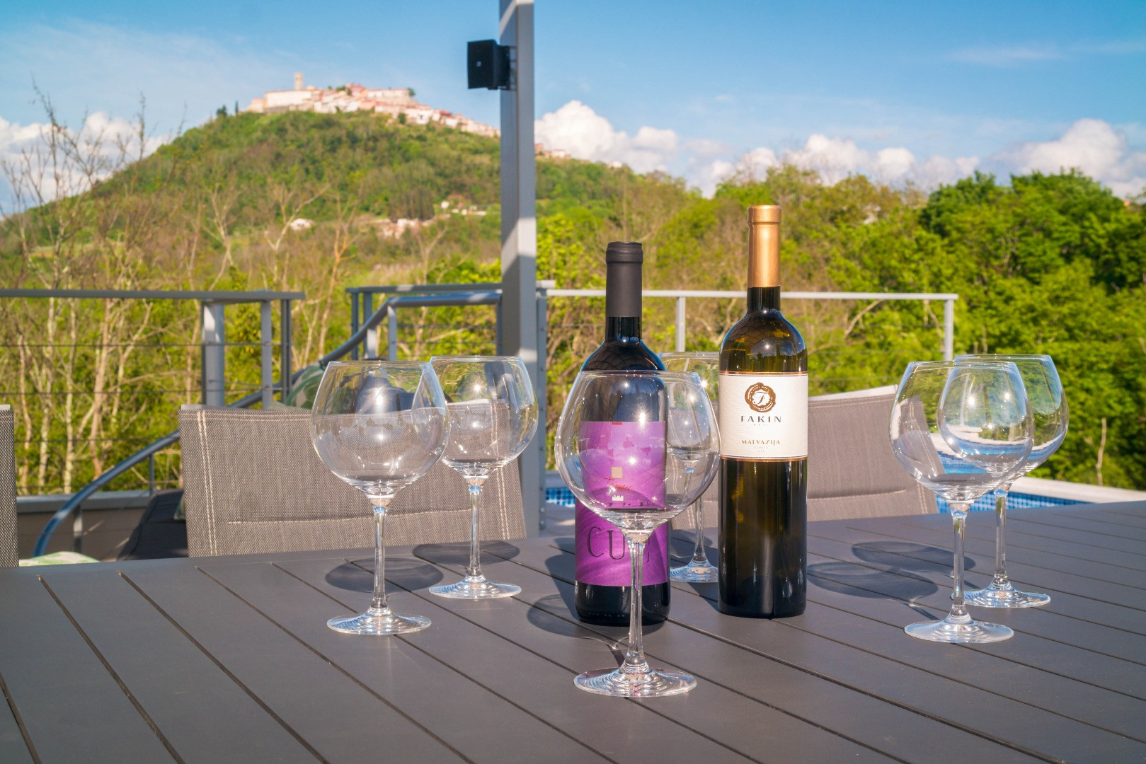 VILLA MONVUE - Modern Family Villa with Private Pool and Stunning Views near Motovun, Villa Monvue Motovun